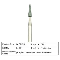 Arkansas Green Stone FG CN1 - Камък Арканзас зелен остър пламък турбина