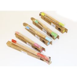 Bamboo toothbrush Bemyflower / Бамбукова четка 