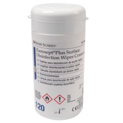 EuroSept Plus Surface Disinfection Wipes dispenser - Кърпи за дезинфекция на повърхности еуросепт 120 бр.
