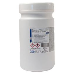 EuroSept Xtra Surface Disinfection Wipes XL - Кърпи за дезинфекция еуросепт 200 бр.