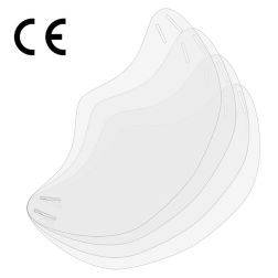 Exchangeable foils Face Shield - Защитни плаки за пациентски шлем