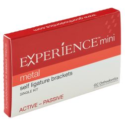 Experience Mini Metal Rhodium -  Комплект брекети Експириънс метални самолигиращи мини родиум