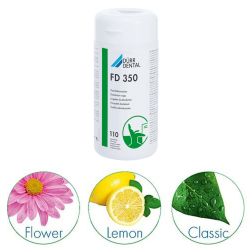FD 350 Disinfection wipes - Кутия с дозатор с кърпи за бърза дезинфекция
