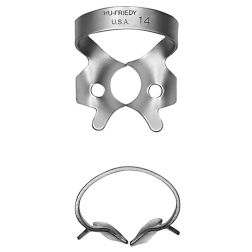Molar rubber dam clamp Hu Friedy RDCM14 - Клампа за кофердам
