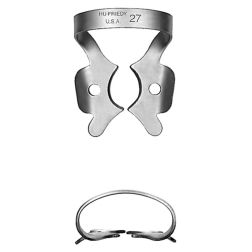 Molar rubber dam clamp Hu Friedy RDCM27 -Клампа за кофердам