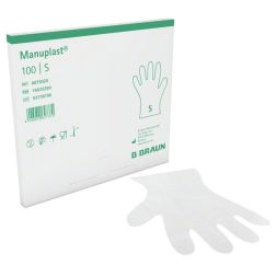 Manuplast gloves - Полиетиленови ръкавици L 100 бр.