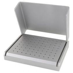 Aluminium Bur Blocks 80FG - Кутия за борчета сива