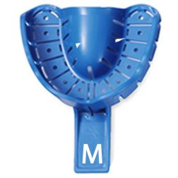 Disposable Impression Tray With Rim Lock M - Лъжица за отпечатъци горна M