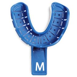 Disposable Impression Tray With Rim Lock M - Лъжица за отпечатъци долна M