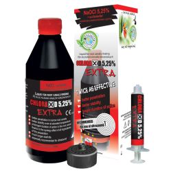 Chloraxid Extra 5.25% - натриев хипохлорид + сърфактанти