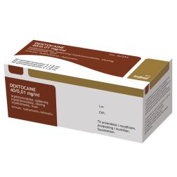 Dentocaine 40 mg/0.01 mg/ml  - Дентокаин