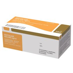 Дентокаин 40 mg/0.005 mg/ml - Локален Анестетик за Дентална употреба