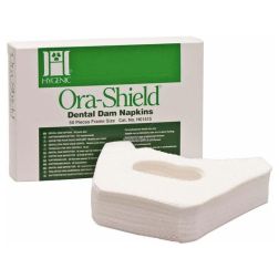 Hygenic Ora-Shield Dental Dam Napkins - Салфетки хигиенни