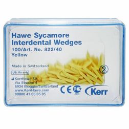 Hawe Sycamore Interdental Wedges - Дървени Клинчета 100 бр.