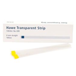 Hawe Transparent Strips - Ленти целулоидни прави
