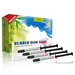 Rubber dam liquid Mega pack - течен кофердам 4 шприци комплект 